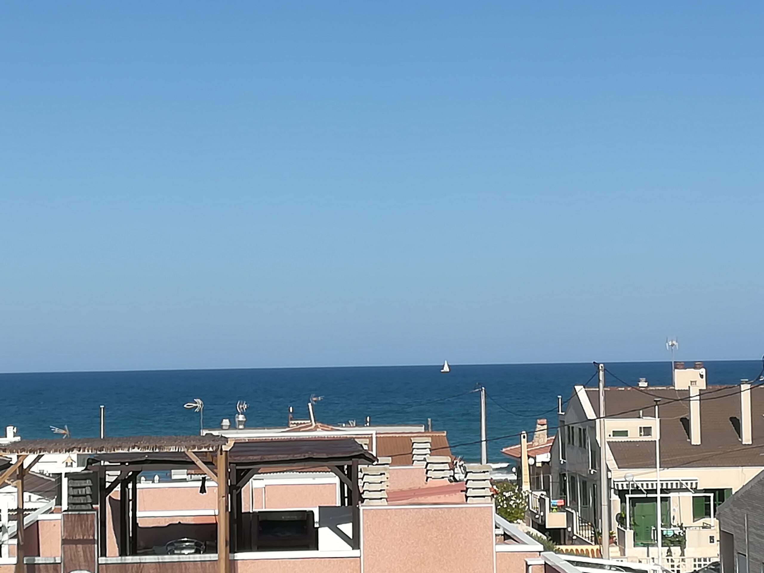 Blick vom Balkon